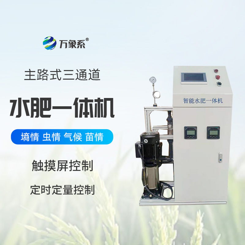 主路式三通道水肥一体机